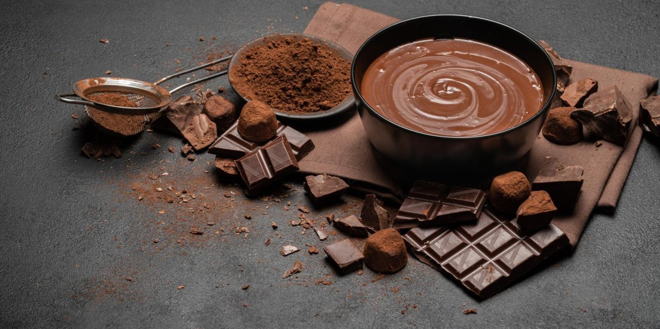 Mousse ai tre cioccolati
